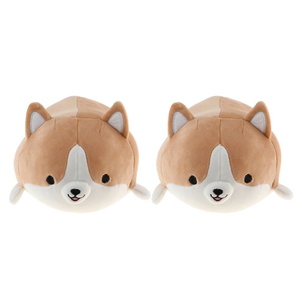 2 packs shiba inu plush soft dog pillow kids toy valentine's gift stuffed 
2 packs shiba inu plush soft dog pillow kids toy valentine's gift stuffed
