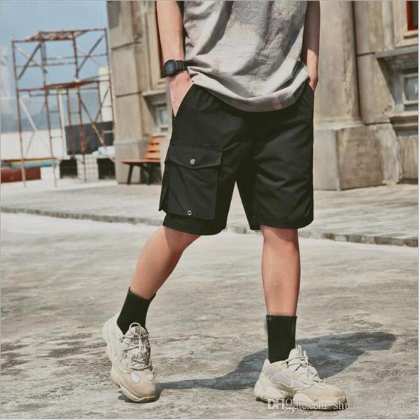men's multi pocket cargo shorts fashion casual knee shorts men loose short pants homme summer sweatpants, White;black
men's multi pocket cargo shorts fashion casual knee shorts men loose short pants homme summer sweatpants, White;black