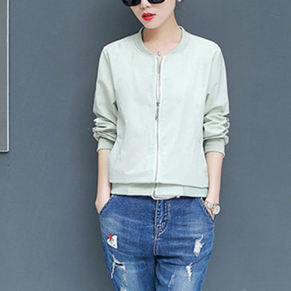 2019 new autumn women's wild sweatshirt jacket baseball uniform female jacket preppy style university bomber, Black;brown
2019 new autumn women's wild sweatshirt jacket baseball uniform female jacket preppy style university bomber, Black;brown