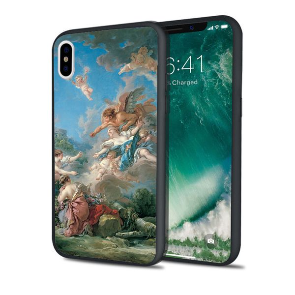 coque cute angels painting phone case for iphone 11 pro xs max xr 8 7 6s plus 5s se 5 case black soft silicone tpu cover.
coque cute angels painting phone case for iphone 11 pro xs max xr 8 7 6s plus 5s se 5 case black soft silicone tpu cover.