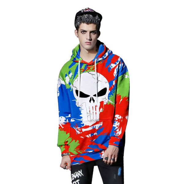 man's halloween clothing coat graffiti skull 3d digital print hooded sweatshirt 2019 autumn winter the new mens hoodies punk, Black
man's halloween clothing coat graffiti skull 3d digital print hooded sweatshirt 2019 autumn winter the new mens hoodies punk, Black