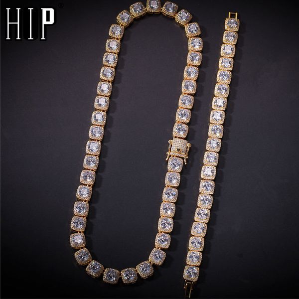 hip hop 10mm bling cubic zirconia iced out bracelet necklace geometric square aaa cz stone tennis chain for men women jewelry, Silver
hip hop 10mm bling cubic zirconia iced out bracelet necklace geometric square aaa cz stone tennis chain for men women jewelry, Silver