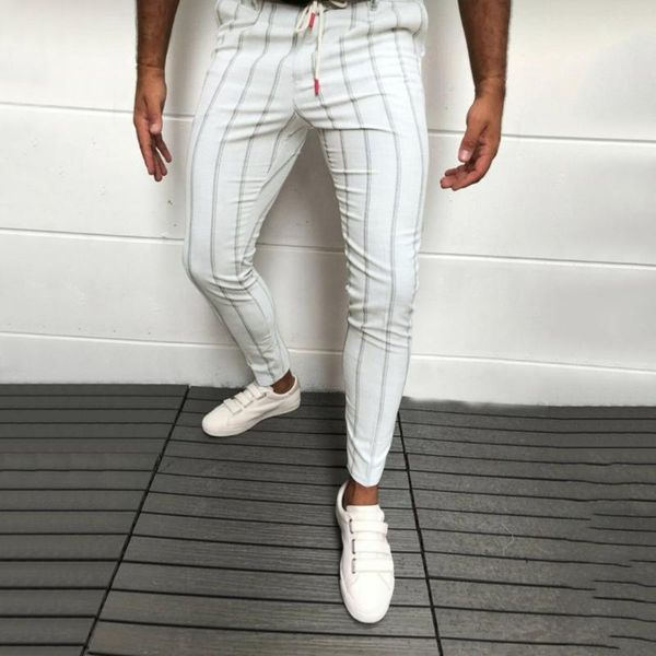 men's pants 2021 striped casual flexible dress slim trousers quality classic groom wedding male# g, Black
men's pants 2021 striped casual flexible dress slim trousers quality classic groom wedding male# g, Black