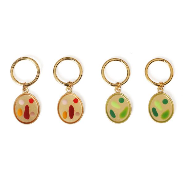 european and american small crowd collision color artistic feeling hand-painted earrings graffiti earrings new women, Golden;silver
european and american small crowd collision color artistic feeling hand-painted earrings graffiti earrings new women, Golden;silver