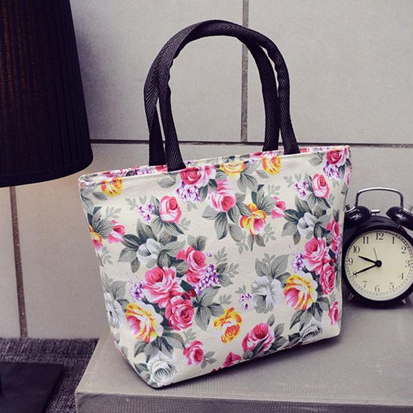 women vintage floral print handbags casual large capacity totes versatile canvas double handle handle bag simple shoulder bags
women vintage floral print handbags casual large capacity totes versatile canvas double handle handle bag simple shoulder bags
