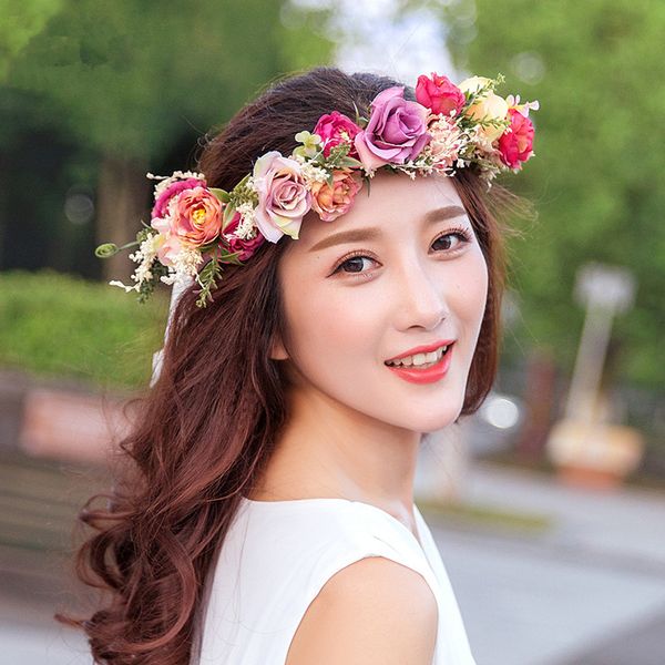 2018 japanese new style bridal wreath a portrait of a tourist holiday rose aesthetical headdress p gallery 0414-02
2018 japanese new style bridal wreath a portrait of a tourist holiday rose aesthetical headdress p gallery 0414-02