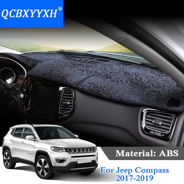 car styling dashboard protective mat shade cushion pphobism pad interior carpet for compass 2017-2019 rose pattern
car styling dashboard protective mat shade cushion pphobism pad interior carpet for compass 2017-2019 rose pattern