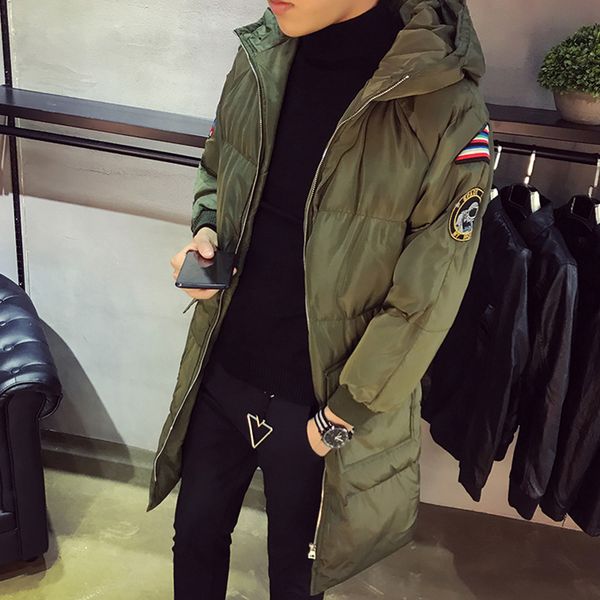 parkas men hooded coats and thickened cotton-padded clothes cotton polyester, Black
parkas men hooded coats and thickened cotton-padded clothes cotton polyester, Black