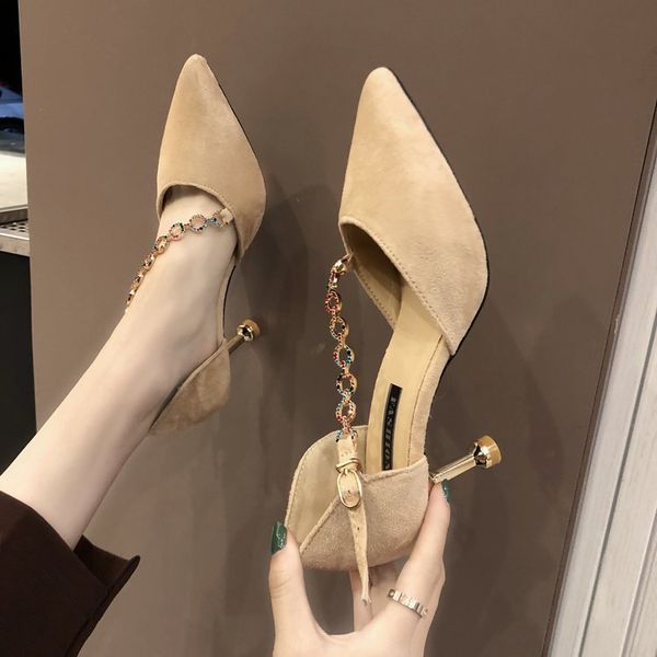 beige high heels brief pumps crossdressers shoes 2020 sandals ladies hollow all-match pointed wedge black sweet woman
beige high heels brief pumps crossdressers shoes 2020 sandals ladies hollow all-match pointed wedge black sweet woman