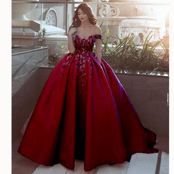 2019 новый бордовый цветок пром платье с плеча quinceanera бальное платье вечерние платья на заказ плюс размер, Black
2019 новый бордовый цветок пром платье с плеча quinceanera бальное платье вечерние платья на заказ плюс размер, Black