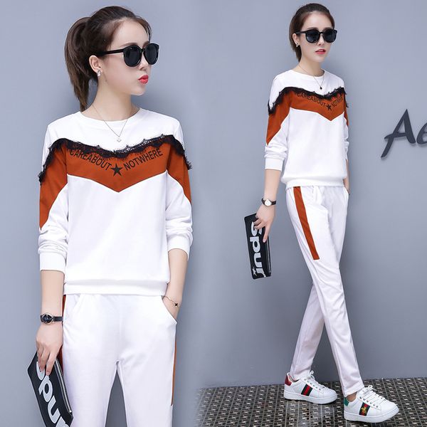 women fall spring tracksuit women two piece outfits sports fitness high waist leggings matching sets sweatsuit workwear 2020, White
women fall spring tracksuit women two piece outfits sports fitness high waist leggings matching sets sweatsuit workwear 2020, White