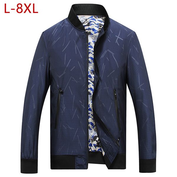 8xl men classic baggy thin jacket spring autumn male casual slim fit blue red outerwear windbreak baseball varsity coat cf263, Black;brown
8xl men classic baggy thin jacket spring autumn male casual slim fit blue red outerwear windbreak baseball varsity coat cf263, Black;brown