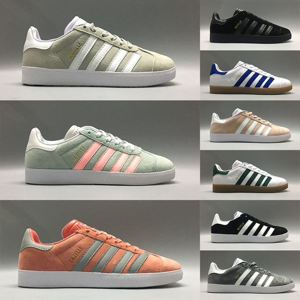 2019 лучшие качества мужская газель классический плоский casualshoes замша мужчины женщины кроссовки открытый lightweight walking походные о, Black
2019 лучшие качества мужская газель классический плоский casualshoes замша мужчины женщины кроссовки открытый lightweight walking походные о, Black