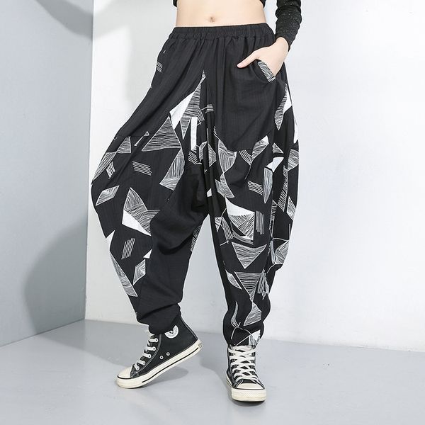 lanmrem streetwear hip hop famale pants loose big size patchwork print women's harem pants 2020 spring fashion new trousers tc31, Black;white
lanmrem streetwear hip hop famale pants loose big size patchwork print women's harem pants 2020 spring fashion new trousers tc31, Black;white