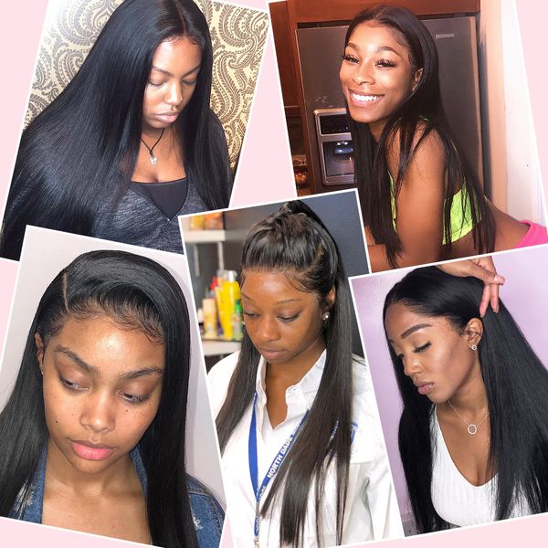 13*4 straight long lace front human hair wigs brazilian remy hair short wig for black women pre plucked with body hair
13*4 straight long lace front human hair wigs brazilian remy hair short wig for black women pre plucked with body hair