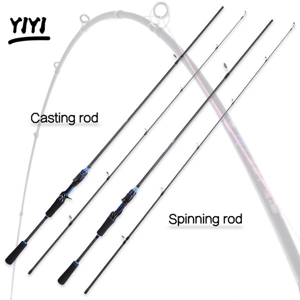 2.1m 6.9ft spinning casting fishing rod lightweight 5-25g 2 section portable fishing rods fast lure carbon pole
2.1m 6.9ft spinning casting fishing rod lightweight 5-25g 2 section portable fishing rods fast lure carbon pole
