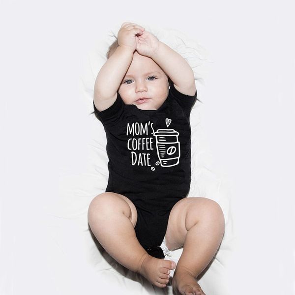 summer clothes baby cute toddler baby boys girls mom's coffee date printed short sleeve jumpsuit romper cotton baby romper, White
summer clothes baby cute toddler baby boys girls mom's coffee date printed short sleeve jumpsuit romper cotton baby romper, White
