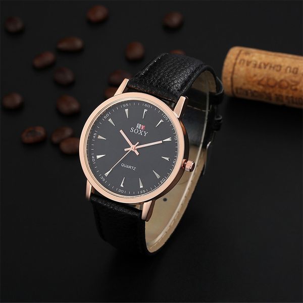 soxy quartz men watches brand watch reloj fashion casual luxury leather watch elegant wristwatch jam tangan pria, Slivery;brown
soxy quartz men watches brand watch reloj fashion casual luxury leather watch elegant wristwatch jam tangan pria, Slivery;brown
