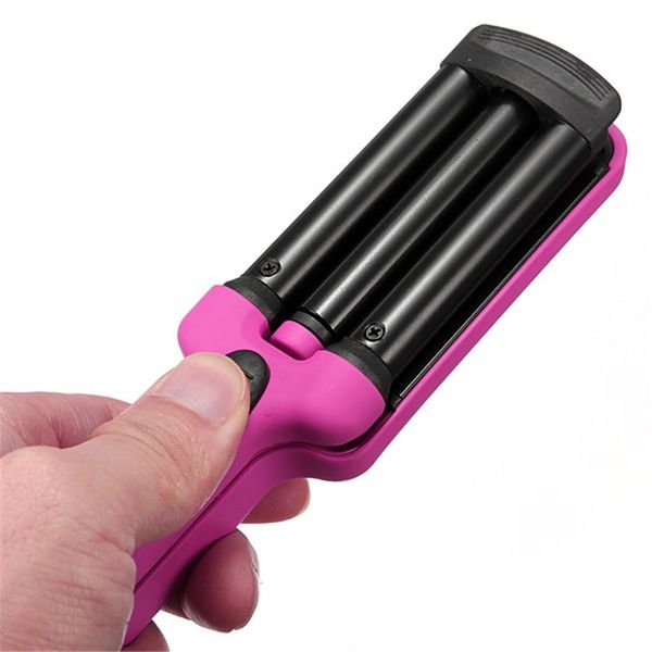 3 barrel ceramic hair curler crimper curling iron tong waving wand roller beauty personal care appliance 200v salon tools
3 barrel ceramic hair curler crimper curling iron tong waving wand roller beauty personal care appliance 200v salon tools