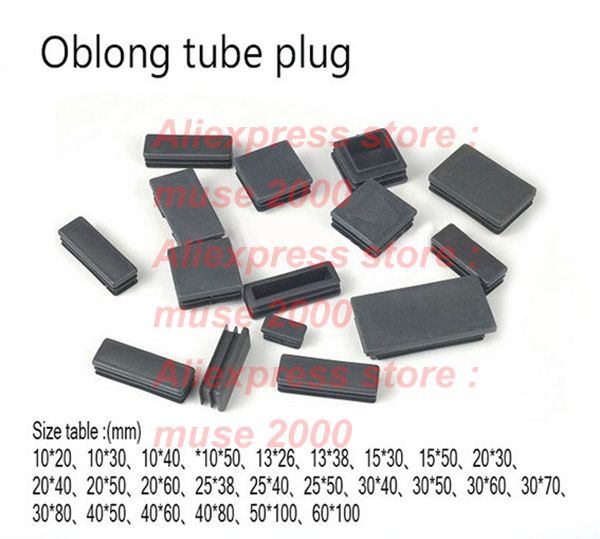 10 13 15 20 25*15 20 25 26 30 38 40 50 60 75 80mm oblong rectangle plastic feet tube plug,blanking tube insert end cover cap
10 13 15 20 25*15 20 25 26 30 38 40 50 60 75 80mm oblong rectangle plastic feet tube plug,blanking tube insert end cover cap
