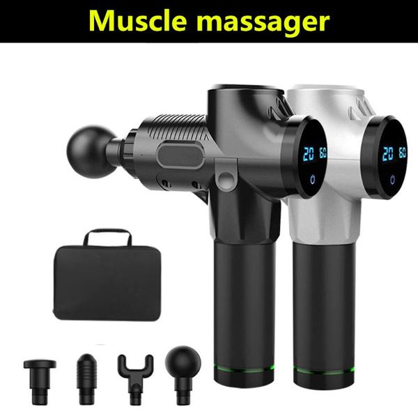 30pcs/lots muscle massager fascia massage gun vibration muscle relaxation lcd display fitness equipment body muscles massage
30pcs/lots muscle massager fascia massage gun vibration muscle relaxation lcd display fitness equipment body muscles massage