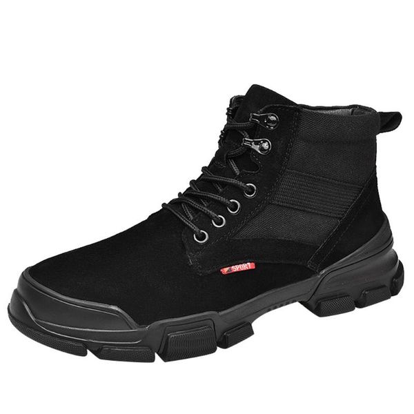 kancoold men's fashion trend round head shoes men spring/autumn breathable tooling boots casual lace-up british wind boots 1210, Black
kancoold men's fashion trend round head shoes men spring/autumn breathable tooling boots casual lace-up british wind boots 1210, Black