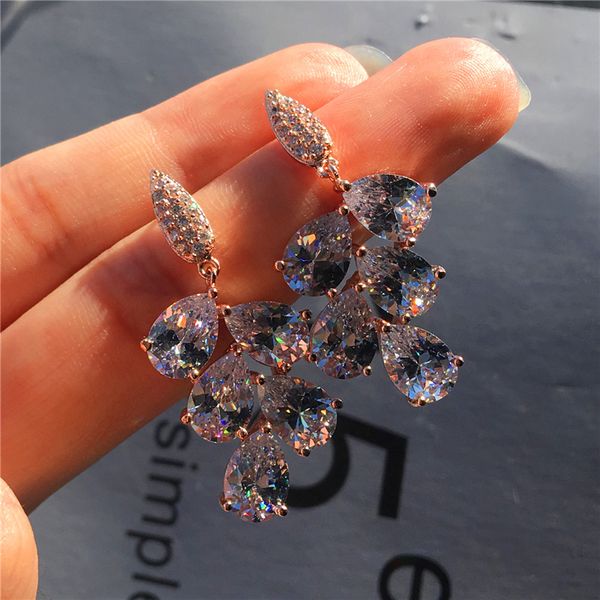 female water drop stud earrings fashion party love earrings for women creative silver rose gold filled wedding, Golden;silver
female water drop stud earrings fashion party love earrings for women creative silver rose gold filled wedding, Golden;silver