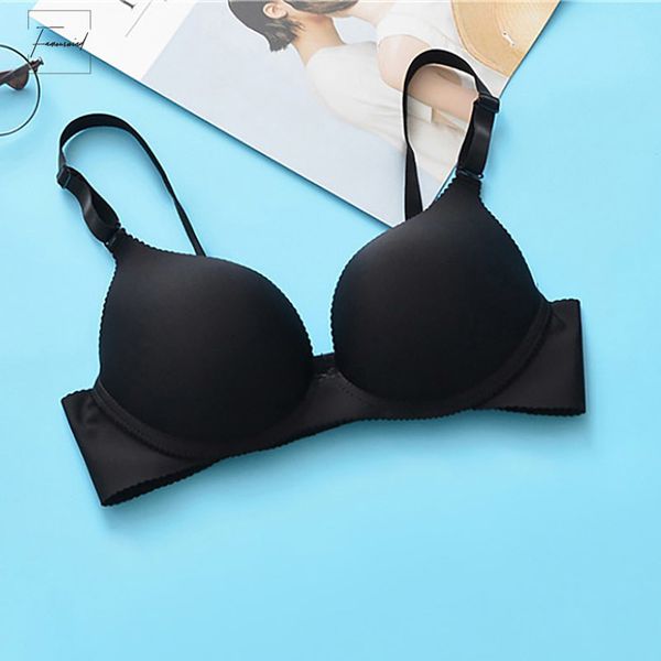 soild n bras 3 4 cup lingerie wire womens underwear without backrest memory foam seamless push up bra, Red;black
soild n bras 3 4 cup lingerie wire womens underwear without backrest memory foam seamless push up bra, Red;black