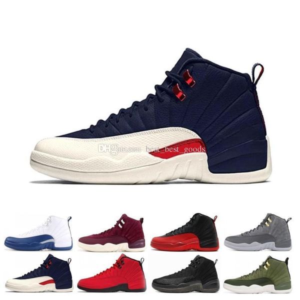 factory wholesale 12 12s men basketball shoes sneakers black white playoff the master gym red gamma blue 12s mens sports shoes 7-13
factory wholesale 12 12s men basketball shoes sneakers black white playoff the master gym red gamma blue 12s mens sports shoes 7-13