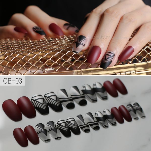 false nail red wine coffin art deco design black classic pattern scrub effect and shiny full sets press on nails fire burning, Red;gold
false nail red wine coffin art deco design black classic pattern scrub effect and shiny full sets press on nails fire burning, Red;gold