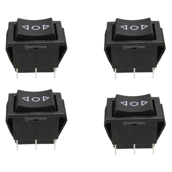 4-pack 6 pin dpdt 250v/10a 125v/15a momentary rocker switch, double pole double throw, for car motorcycle boat or other home appliances
4-pack 6 pin dpdt 250v/10a 125v/15a momentary rocker switch, double pole double throw, for car motorcycle boat or other home appliances