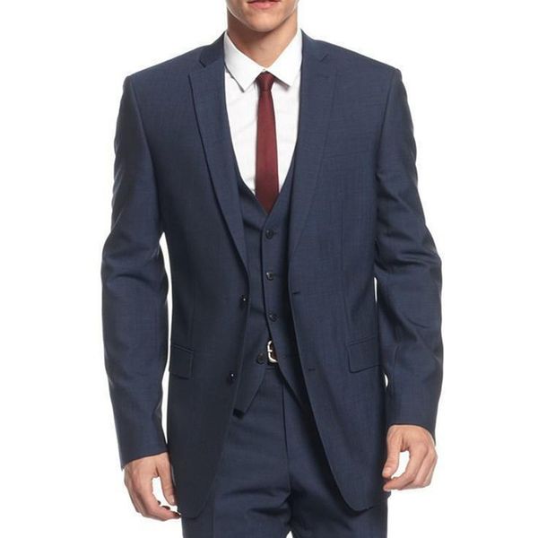 navy wedding groomsmen tuxedos groom wear 2019 classic style three piece custom made business men suits jacket vest pants, Black;gray
navy wedding groomsmen tuxedos groom wear 2019 classic style three piece custom made business men suits jacket vest pants, Black;gray