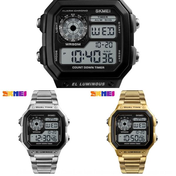 ngeox skmei fashion men's business personalized square digital skmei fashion men's business electronic personalized electronic wat, Blue
ngeox skmei fashion men's business personalized square digital skmei fashion men's business electronic personalized electronic wat, Blue