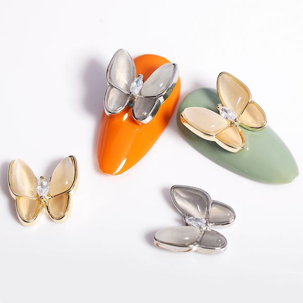 1 pcs nail art 3d decorations hollow metal and rhinestone butterfly design mix size nail studs 3d nails accessory diy design, Silver;gold
1 pcs nail art 3d decorations hollow metal and rhinestone butterfly design mix size nail studs 3d nails accessory diy design, Silver;gold