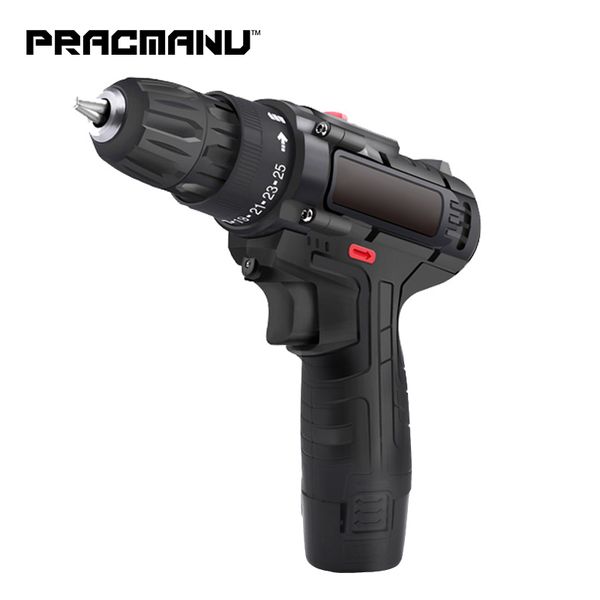 pracmanu 12v ударная дрель электрическая ручная дрель батареи аккумуляторная электрическая отвертка молоток главная diy электроинструмент
pracmanu 12v ударная дрель электрическая ручная дрель батареи аккумуляторная электрическая отвертка молоток главная diy электроинструмент