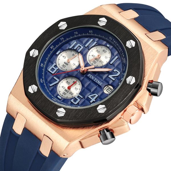 2019 cool sport chronograph mens watches silicone waterproof watch quartz male clock relogio masculino, Slivery;brown
2019 cool sport chronograph mens watches silicone waterproof watch quartz male clock relogio masculino, Slivery;brown