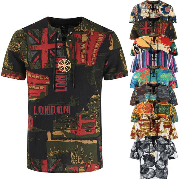 linen floral printed stand collar men's t-shirt short sleeve casual beach holiday men shirts 2020 summer pullover male t shirt, White;black
linen floral printed stand collar men's t-shirt short sleeve casual beach holiday men shirts 2020 summer pullover male t shirt, White;black