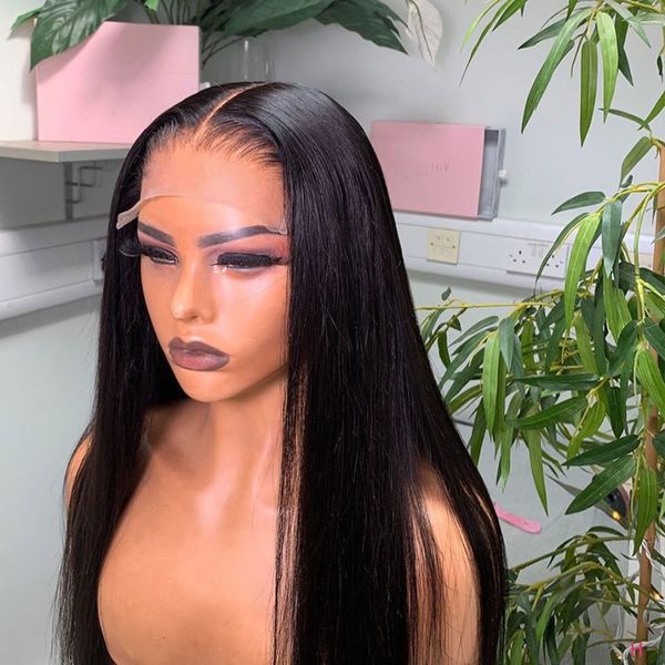 straight lace front human hair wigs for black women pre plucked hairline baby hair 13x4 250% remy human lace front wigs h, Black;brown
straight lace front human hair wigs for black women pre plucked hairline baby hair 13x4 250% remy human lace front wigs h, Black;brown