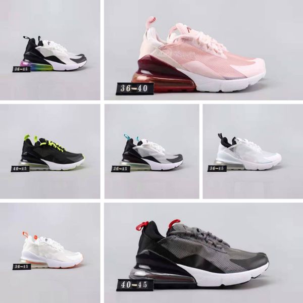 2019 off 270 black white 3m reflective chameleon glow in night air running shoes men/women vapors 270 sport shoes designer sneakers
2019 off 270 black white 3m reflective chameleon glow in night air running shoes men/women vapors 270 sport shoes designer sneakers