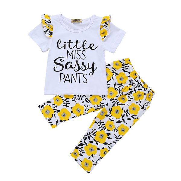 baby clothes girls letters t shirt kids set short sleeve flowers printed pants 2 pcs outfit kids clothing 2 colors, White
baby clothes girls letters t shirt kids set short sleeve flowers printed pants 2 pcs outfit kids clothing 2 colors, White