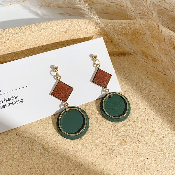 korean vintage simple metal texture geometry long silver needle dangle earrings for women girl fashion jewelry accessories
korean vintage simple metal texture geometry long silver needle dangle earrings for women girl fashion jewelry accessories
