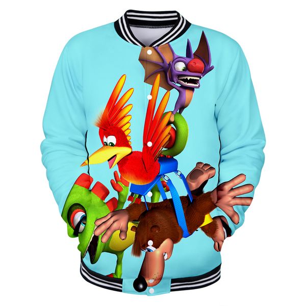 banjo kazooie 3d printed baseball jackets fashion women/men 2019 long sleeve jacket casual streetwear clothes, Black;brown
banjo kazooie 3d printed baseball jackets fashion women/men 2019 long sleeve jacket casual streetwear clothes, Black;brown