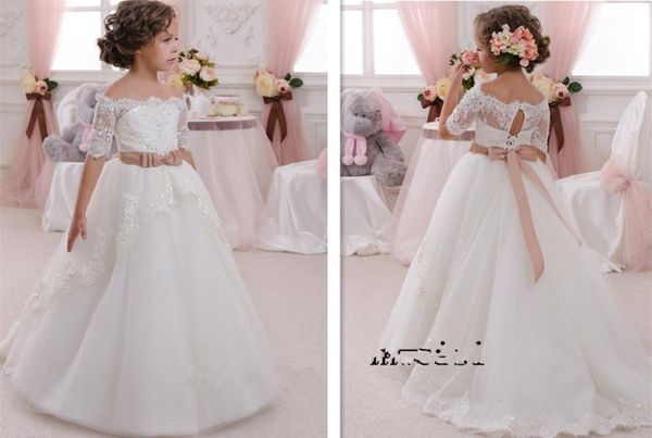 first communion dresses for girls boat neck appliques beading flower girl dresses 2020 half sleeves weddings sashes ball gown, Red;yellow
first communion dresses for girls boat neck appliques beading flower girl dresses 2020 half sleeves weddings sashes ball gown, Red;yellow