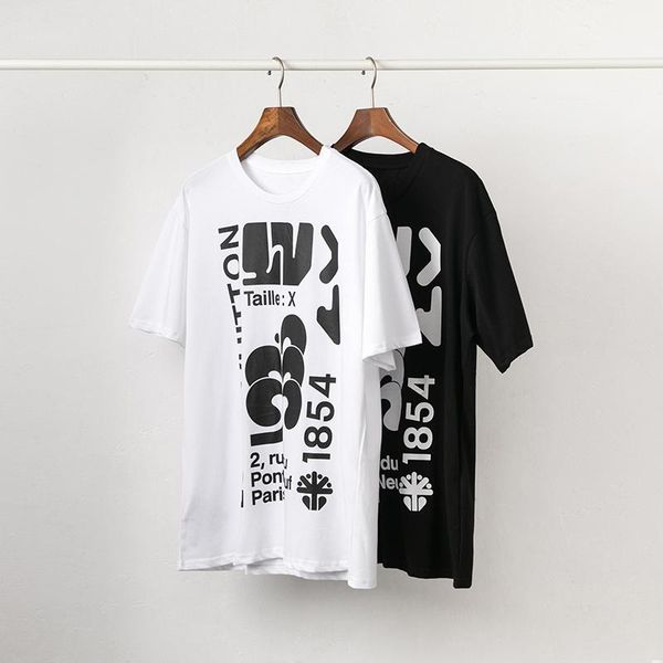 2020 summer new t-shirts for men and women short sleeve t-shirt blouses fashionable cool fad wild charming classic, White
2020 summer new t-shirts for men and women short sleeve t-shirt blouses fashionable cool fad wild charming classic, White