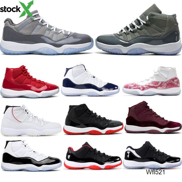 2019 11s cool grey concord 45 basketball shoes men women 11 cap and gown blackout space jams bred win like 96 82 sport sneakers with box, Black
2019 11s cool grey concord 45 basketball shoes men women 11 cap and gown blackout space jams bred win like 96 82 sport sneakers with box, Black