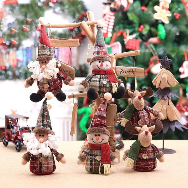 6 styles fashion christmas tree ornament cute cartoon snowflake plaid doll christmas party home decor children xmas holiday gift an2928
6 styles fashion christmas tree ornament cute cartoon snowflake plaid doll christmas party home decor children xmas holiday gift an2928