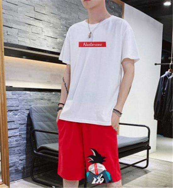 mens tracksuits crew neck shorts comic and letter print mens sports suits fashion running summer short sleeve clothing, Gray
mens tracksuits crew neck shorts comic and letter print mens sports suits fashion running summer short sleeve clothing, Gray