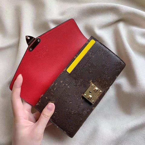 han edition wallet restoring ancient ways female long printing color joker lock phone bump card package designer wallet purse luxury women, Red;black
han edition wallet restoring ancient ways female long printing color joker lock phone bump card package designer wallet purse luxury women, Red;black