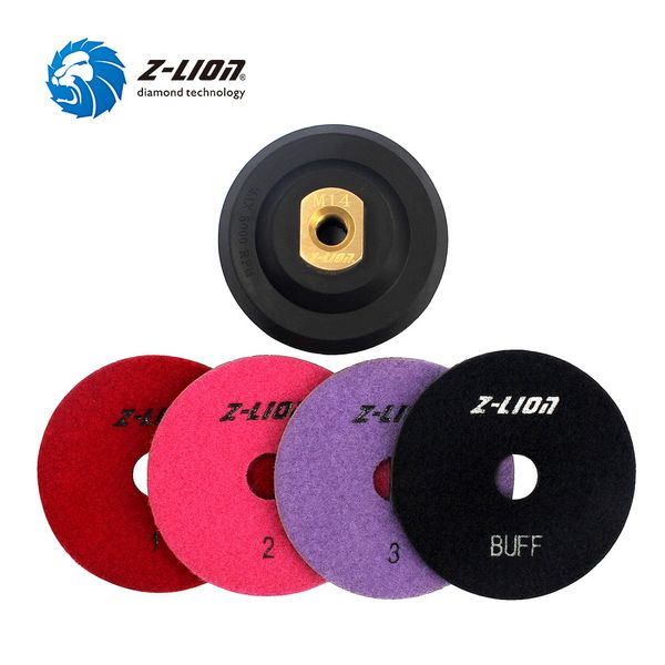 z-lion 5pcs/set diamond polishing pad 3 setp + buff polishing + rubber backer pad marble granite tile grinding disc wh
z-lion 5pcs/set diamond polishing pad 3 setp + buff polishing + rubber backer pad marble granite tile grinding disc wh