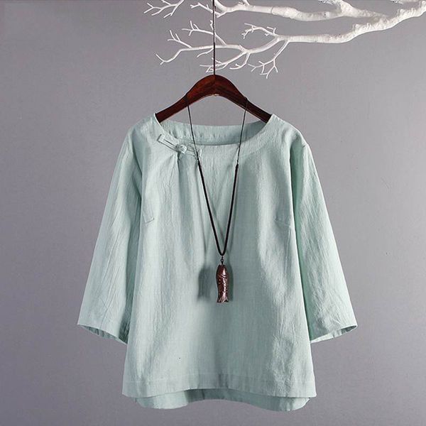 woman blouse women plus size summer women 3 4 sleeve solid blouse cotton shirt female casual work blusas tunic femininas, White
woman blouse women plus size summer women 3 4 sleeve solid blouse cotton shirt female casual work blusas tunic femininas, White